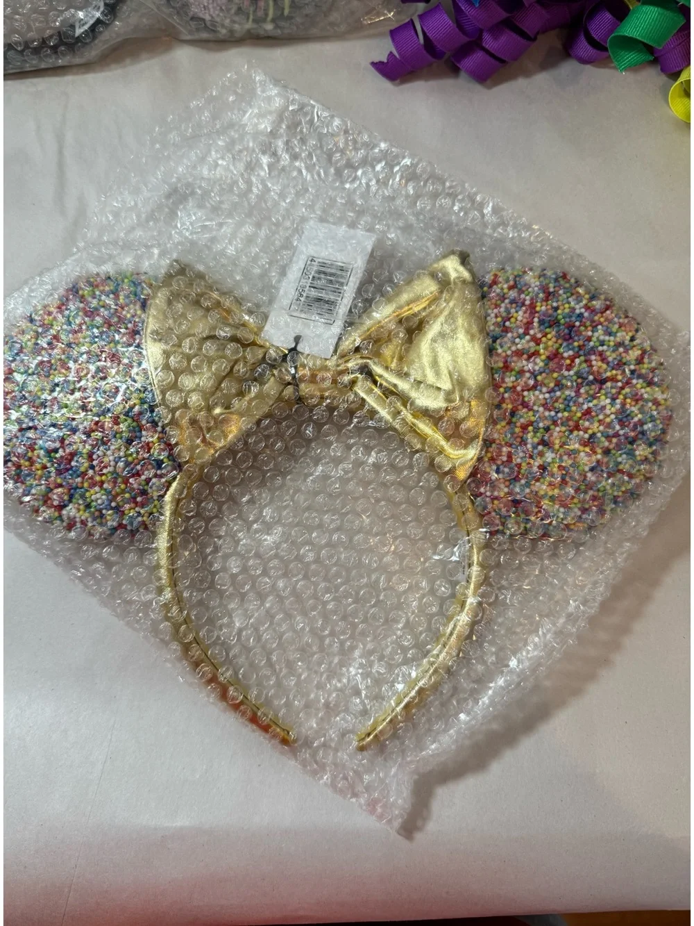 Minnie Mouse Confetti Ear Headband For Adults by BaubleBar